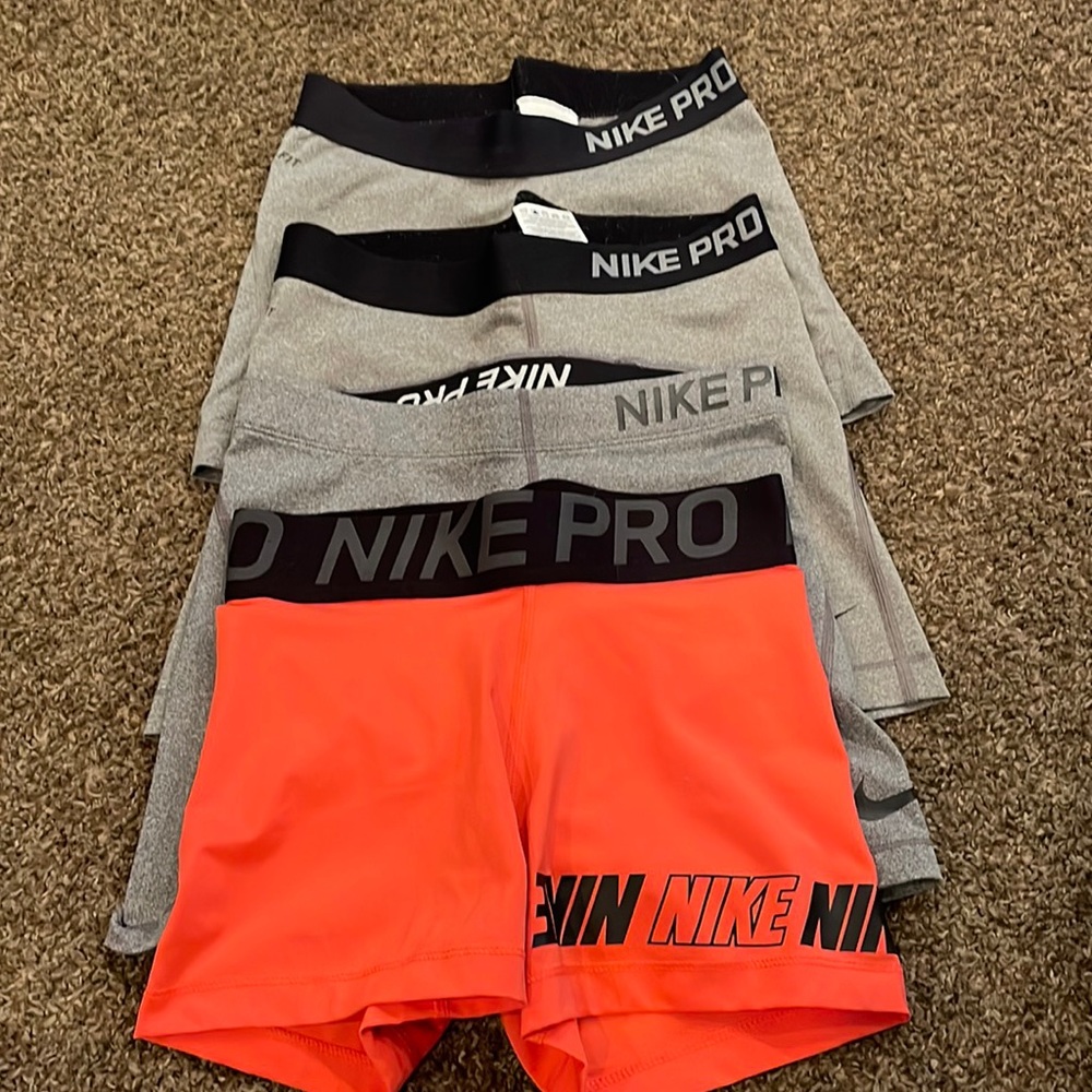 4 Pairs of Nike Pros